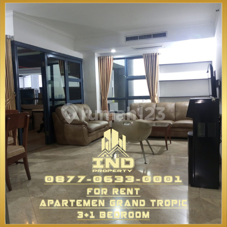 Disewakan Cepat Apartemen Grand Tropic 3+1 Furnish Rapi Disewakan Cepat Apartemen Grand Tropic 3+1 Furnish Rapi