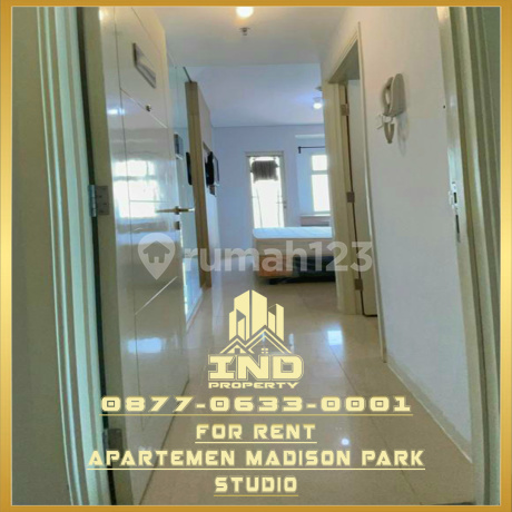 Disewakan Apartemen Madison Park Studio Furnish