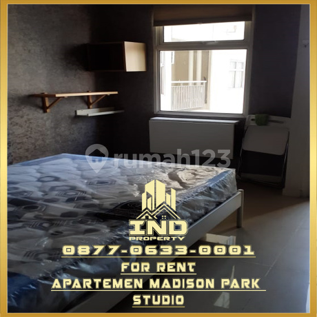 Disewakan Apartemen Madison Park Murah dan Rapi Type Studio Furnish Disewakan Apartemen Madison Park Murah dan Rapi Type Studio Furnish