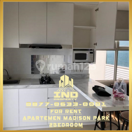 Disewakan Cepat Apartemen Madison Park 2Bedroom Furnished Murah