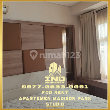 Disewakan Apartemen Madison Park Studio Furnish Disewakan Apartemen Madison Park Studio Furnish