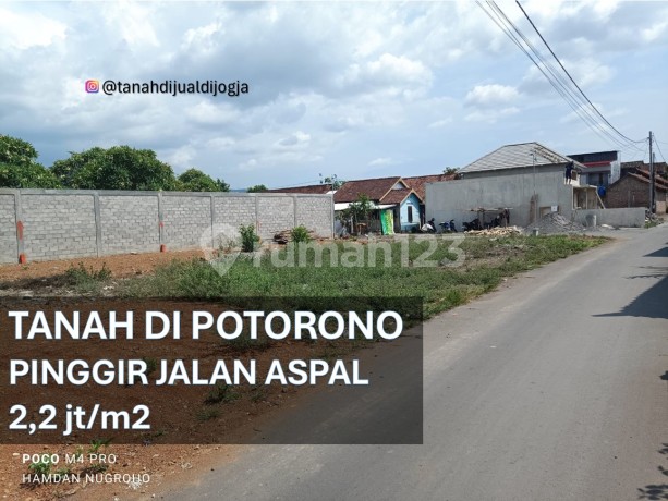 Tanah dekat Kota Jogja di Potorono Banguntapan Siap Bangun