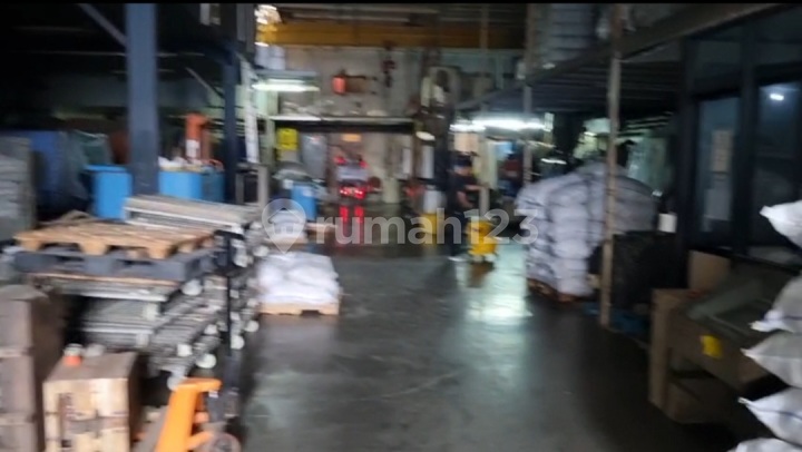 Dijual Gudang + Kantor 2 Lt Pergudangan Nusa Indah Jurumudi Tangerang