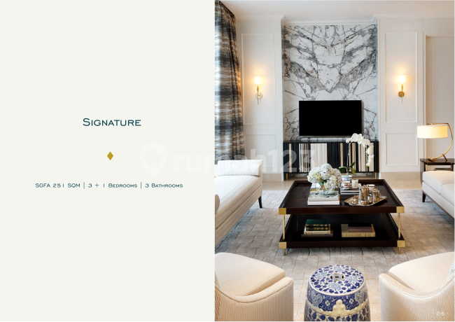 Regent Residences Jakarta At Mangkuluhur City Signature 251 Sqm