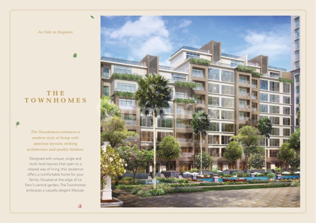 Le Parc At Thamrin Nine Townhomes Start 365 Sqm Luxury Apartment