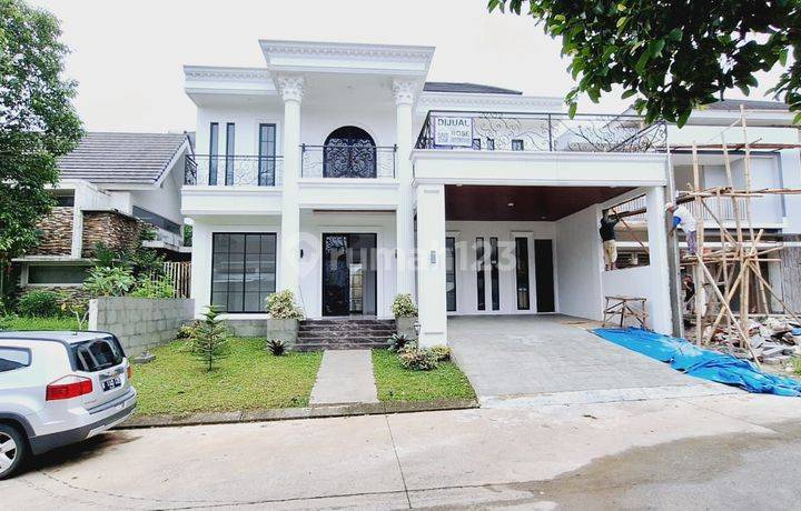 Rumah 2 Lantai Bangunan Baru Shm Taman Yunani Sentul City Bogor 