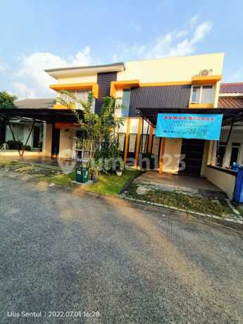 Rumah Dengan Tanah Lebar Di Klaster Paling Depan Dekat Pintu Tol Klaster Taman Casablanca Sentul City Bogor