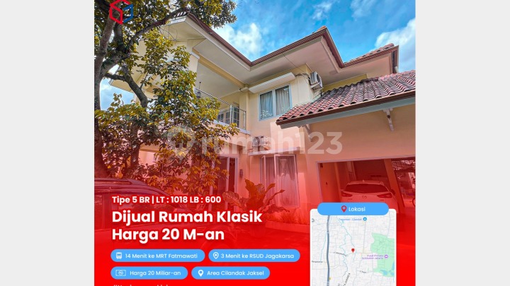 Dijual Rumah Mewah di Cilandak Jakarta Selatan Furnished Dijual Rumah Mewah di Cilandak Jakarta Selatan Furnished