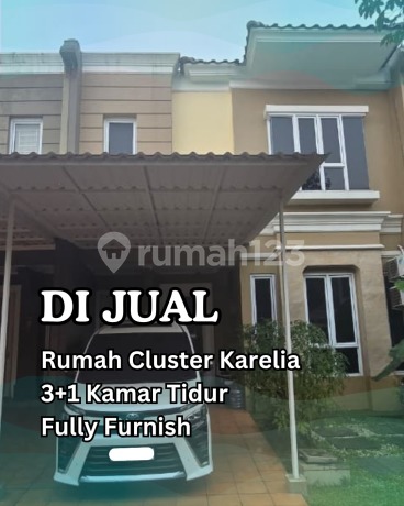 Rumah Jual Cepat Cluster Karelia Village Gading Serpong
