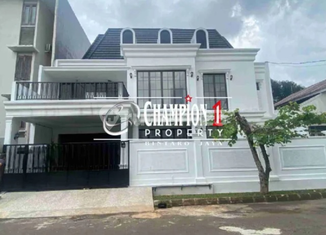 Rumah Brandnew Classic Modern di Bintaro Sektor 9 -Rm Rumah Brandnew Classic Modern di Bintaro Sektor 9 -Rm