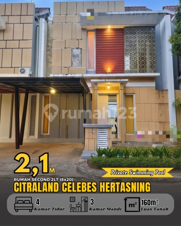 Rumah Modern Hertasning Fasitas Lengkap Sudah Ada Kolam Pribadi Rumah Modern Hertasning Fasitas Lengkap Sudah Ada Kolam Pribadi