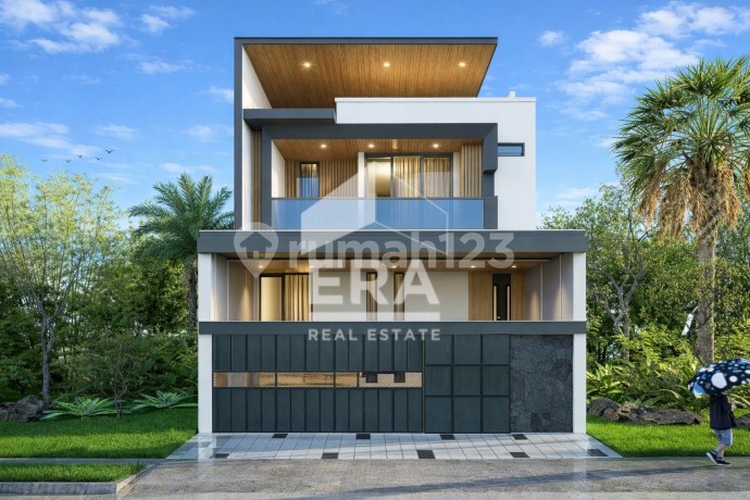 Murah !! Dijual Rumah Minimalis Modern 8X15 Brand New di Kelapa Nias Hadap Selatan