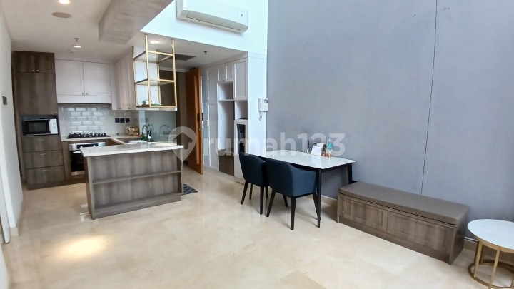 Murah! Jual Apt. The Summit Mewah Type Loft Ff Lantai Tinggi Luas 144 , Bisa Nego