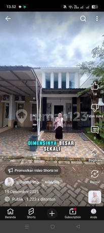 Rumah Siap Huni di Rosewood Tanjung Merdeka