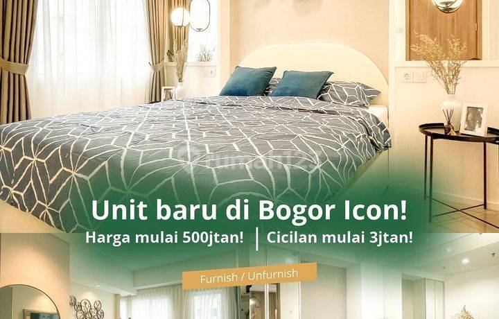 Apartemen Bogor Icon Fully Furnish Start 500Jutaan
