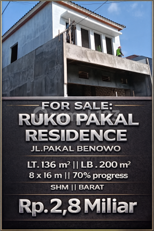 Ruko Pakal Residence, Benowo Surabaya