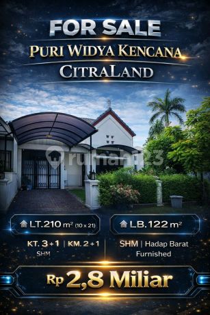 Puri Widya Kencana Pwk J , Citraland Surabaya