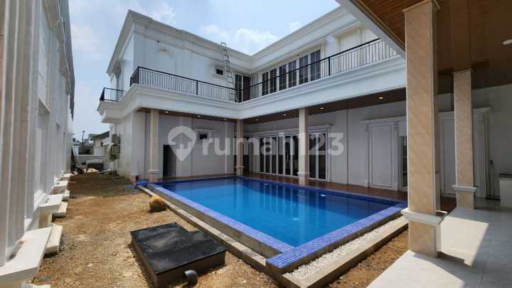 Rumah Mewah Lantai Marmer Siap Huni Posisi Hook Di Sentul City