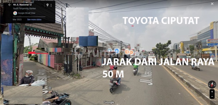 TANAH MURAH STRATEGIS COCOK UNTU BISNIS DI CIPUTAT 