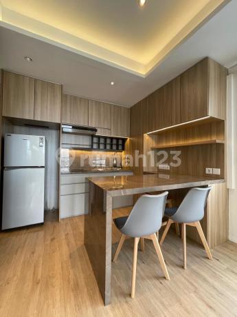 Apartemen Metro Park Residences Tower Milan Unit 2BR Renovasi Menjadi 1BR Luas 58 m2 Full Furnished di Kedoya Selatan - Jakarta Barat