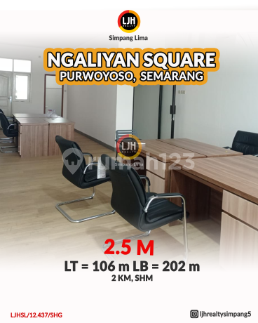 Dijual Ruko Ngaliyan Square, Tempat Strategis Dijual Ruko Ngaliyan Square, Tempat Strategis