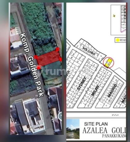 Tanah Kavling Golden Park Azalea Panakukkang Makassar