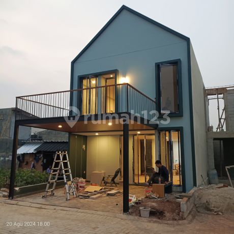 Dijual Rumah Gaya Jepang Modern Free BPHTB di Limo Depok