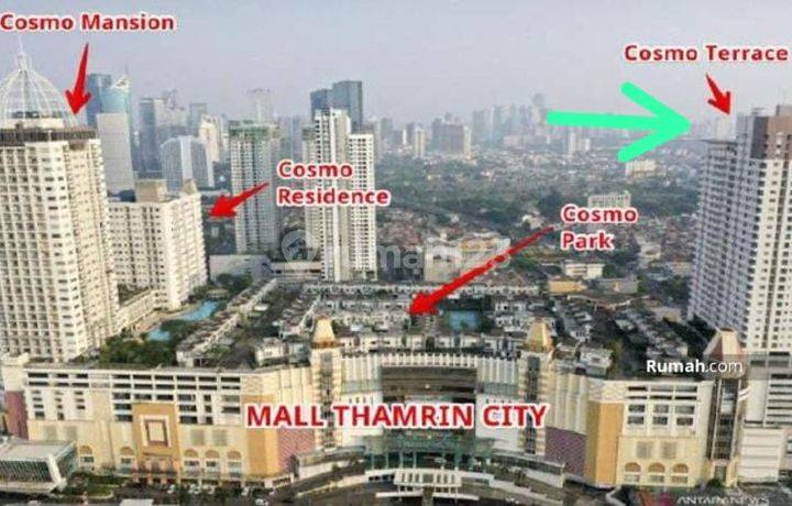 Dijual Apartemen bagus di TOWER COSMO TERRACE THAMRIN CITY  (RUT)