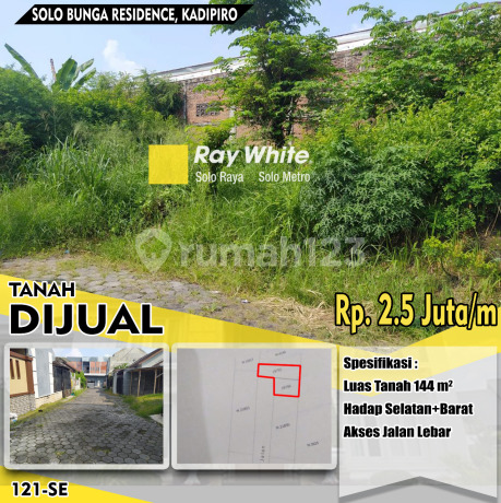 Di Jual Tanah di Solo Bunga Residence, Kadipiro