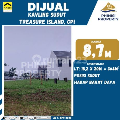 FOR SALE Corner Lot Treasure Island Citraland City CPI FOR SALE Corner Lot Treasure Island Citraland City CPI