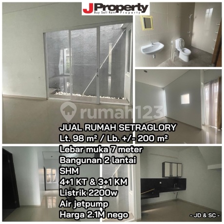 Rumah 2 Lantai Sayap Setrasari Bandung Harga 2 Milyar Rumah Bagus SHM di Setra Sari