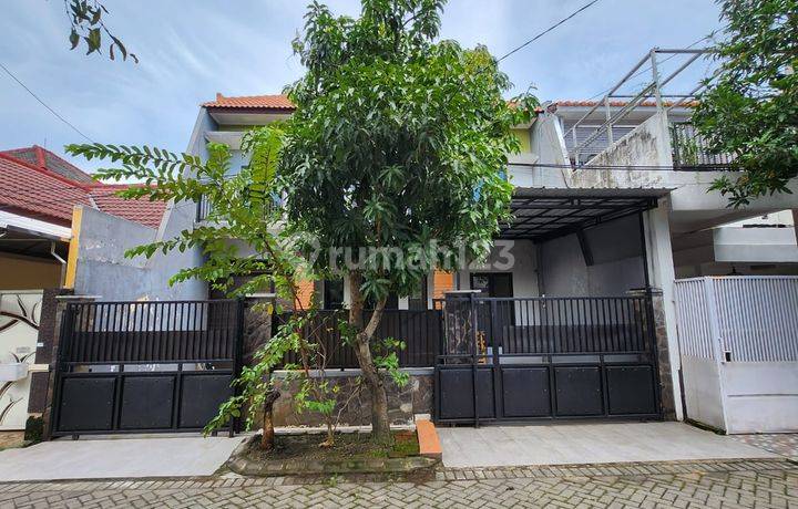 RUMAH BUTUH RENOVASI di PERUM GRIYA PERMATA GEDANGAN SIDOARJO. LINGKUNGAN TENANG. DEKAT TOL, JUANDA