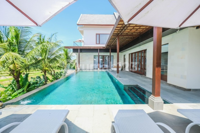 Villa Canggu Cemagi View Sawah Laut Dan Gunung (AMJCGU250)