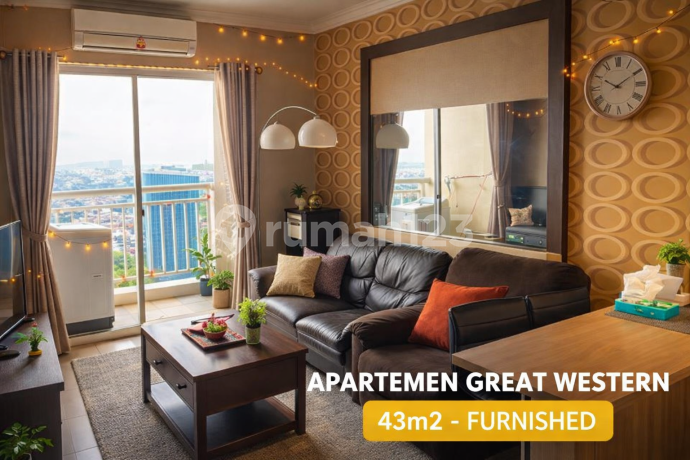 Apartemen Great Western 2Br Fully Furnished | Lantai Tinggi | bisa KPA | Best Deal Apartemen Great Western 2Br Fully Furnished | Lantai Tinggi | bisa KPA | Best Deal