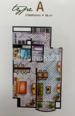 Dijual Bumimas Apartment 2 BR (Bisa sewa)