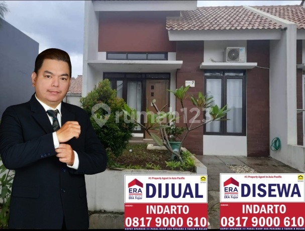 Di Jual Rumah SHM LT 90m Cluster Terracota Bogor Raya Residence Bogor