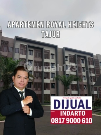 For Sale Apartemen 2 BR Furnished 42m² di Royal Heights Apartmen Bogor