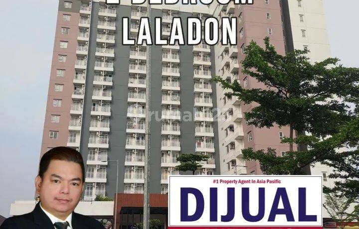 For Sale Type 2 Bedroom Luas 43m² di Jasmine Park Apartemen Laladon Bogor