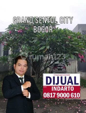 For Sale Freehold Land Title House 120m² Land Area in Grand Sentul City Bogor