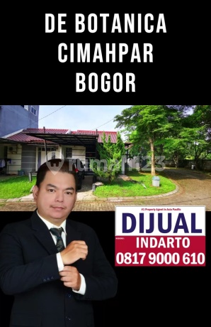For Sale Rumah SHM Lt 72m² di Perumahan De Botanica Cimahpar Bogor