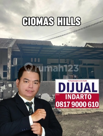 For Sale Cheap SHM House LT 72 LB 60 in Ciomas Hills, Bogor, Comfortable Location