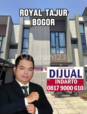 For Sale Rumah Bagus dan Murah LT 86M² LB 90M² di Royal Tajur Cluster Dunster , Lokasi Nyaman dan Sejuk