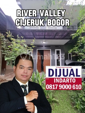 For Sale / di Jual Rumah Cantik SHM LT 310M² LB 200M² di River Valley Palasari Cijeruk , Lokasi Sejuk dan Nyaman