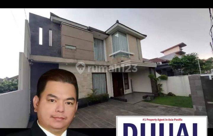 For Sale Rumah Cantik SHM LT 300m² di Baranangsiang Indah BSI Bogor , Lokasi Strategis Kota Bogor