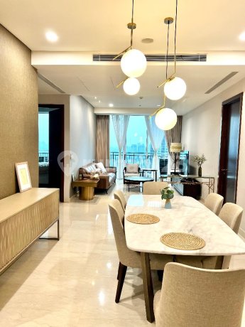 2 bdr Pakubuwono House full furnished bagus , siap huni , cocok untuk invest