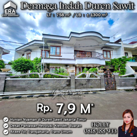 Rumah Mewah Asri Cluster Premium Dermaga Indah Klender Jaktim