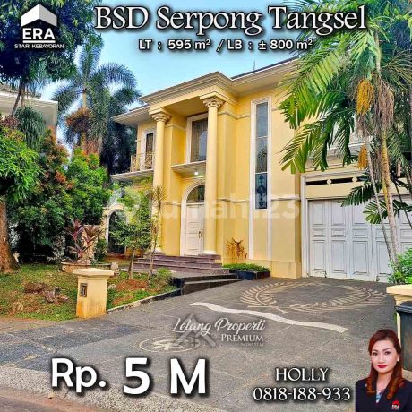 Rumah Cluster Bsd Fountainbleau Golf Residence Serpong Tangsel