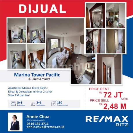 Hot Dijual Dan Disewakan Apartment Marina Tower 