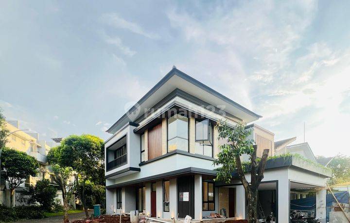 Rumah Mewah 2 Lantai + Mezzanine di Cluster Verdant Ville Bsd