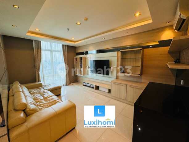 For Sale Roxy Mas Apartment 2Bed+1 76m2 Full Furnish High Floor, Tennis Court Available, Central Jakarta